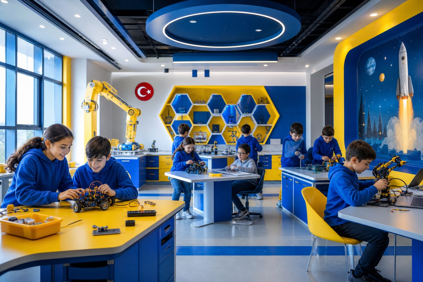 Robotik atölye sınıfı