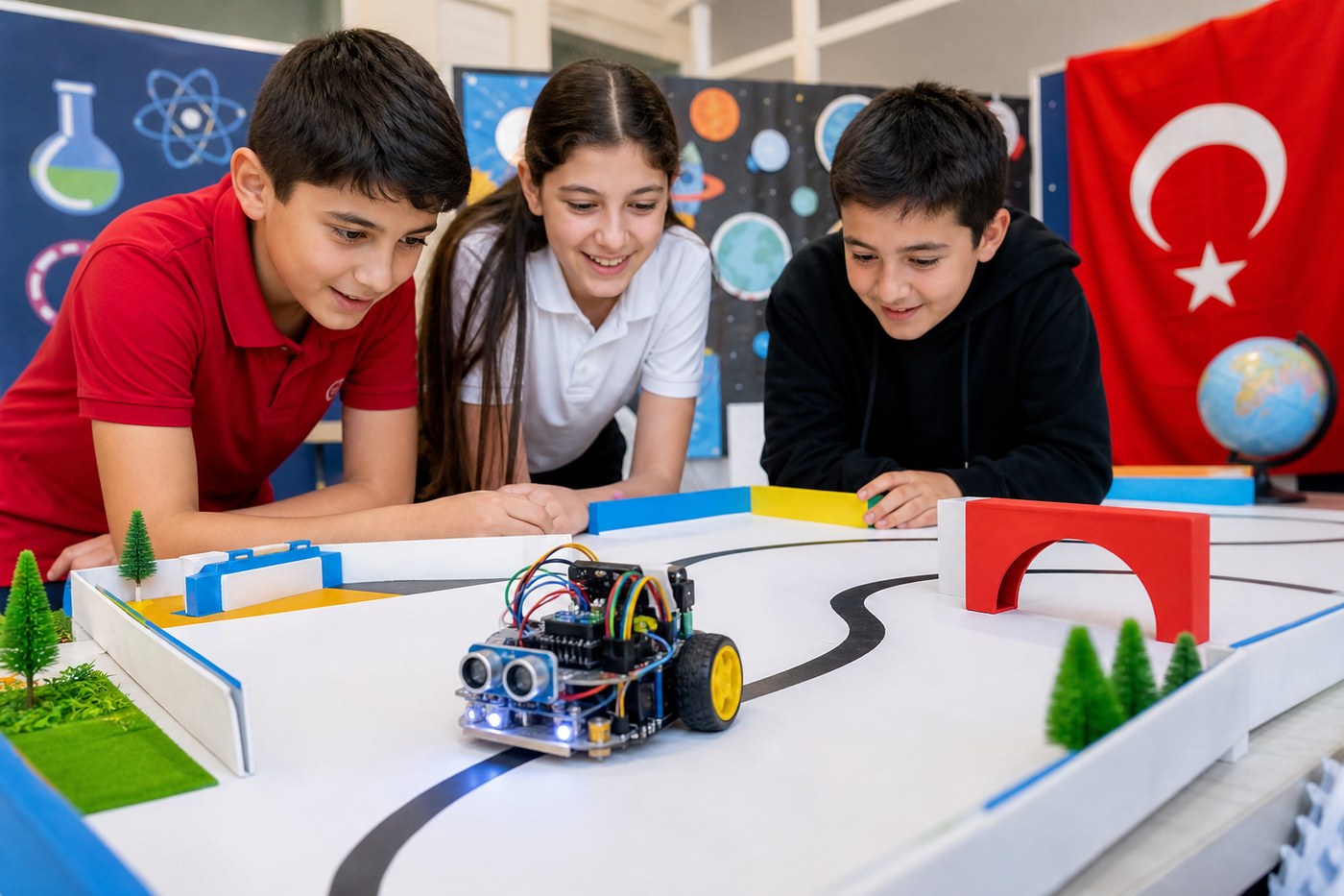 Çizgi izleyen robot